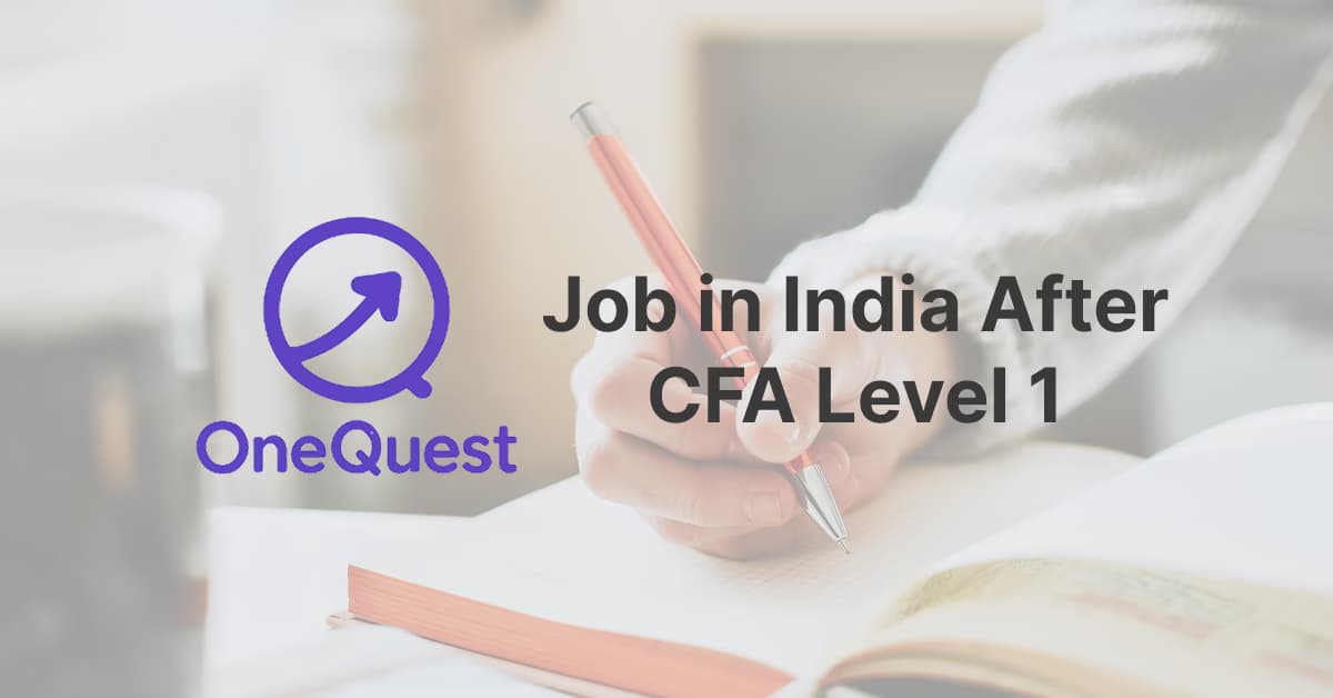 cfa job in india