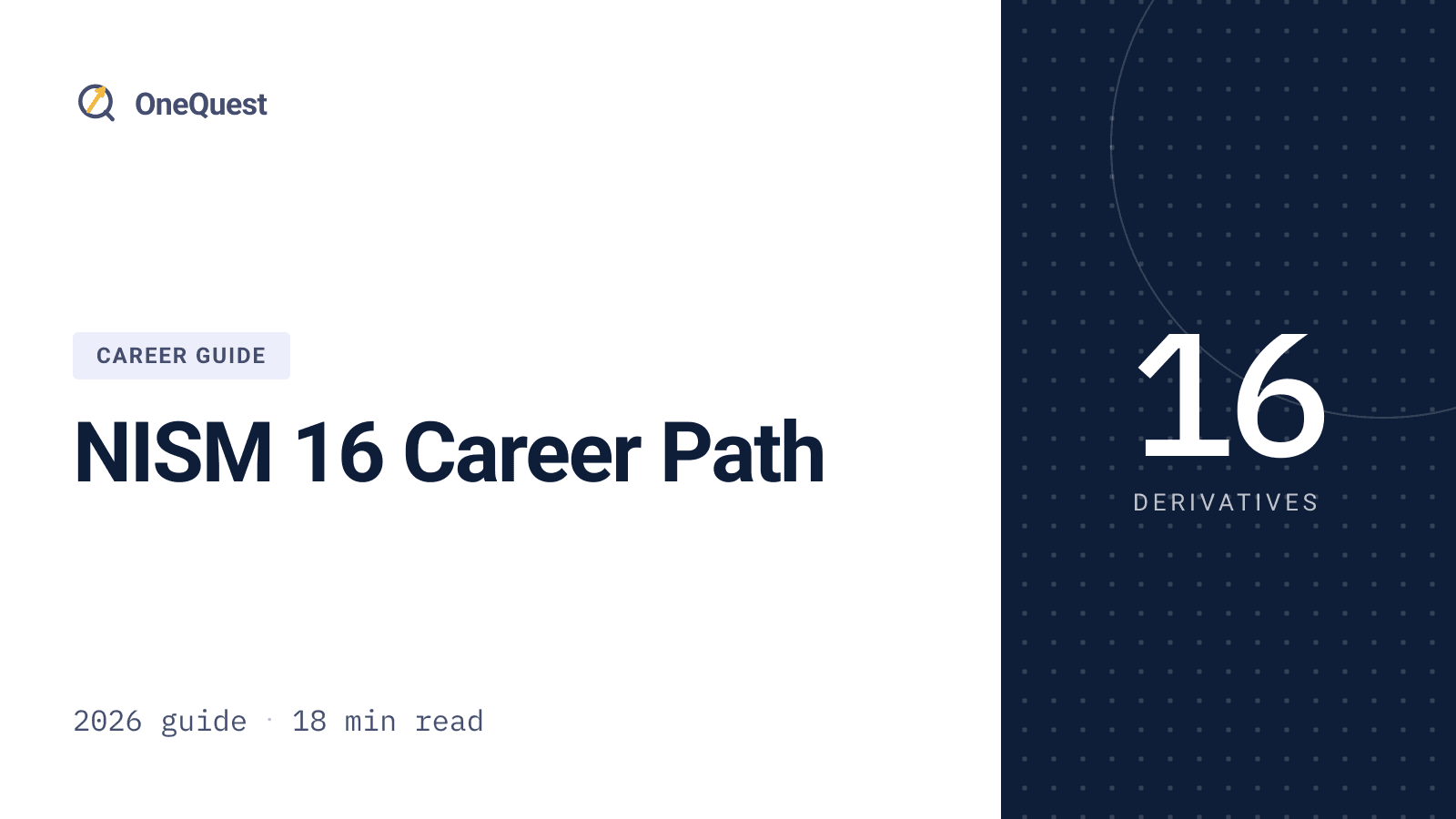 Commodity trading and risk roles available after the NISM 16 commodity derivatives exam
