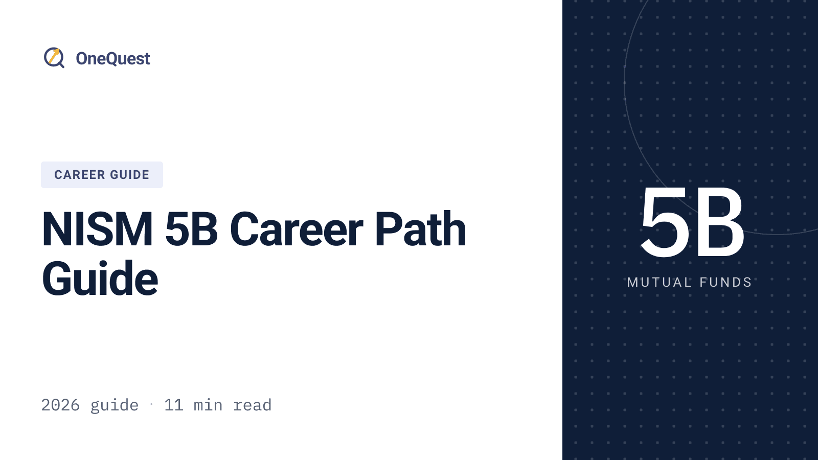 Mutual fund distribution careers open after the NISM 5B certification