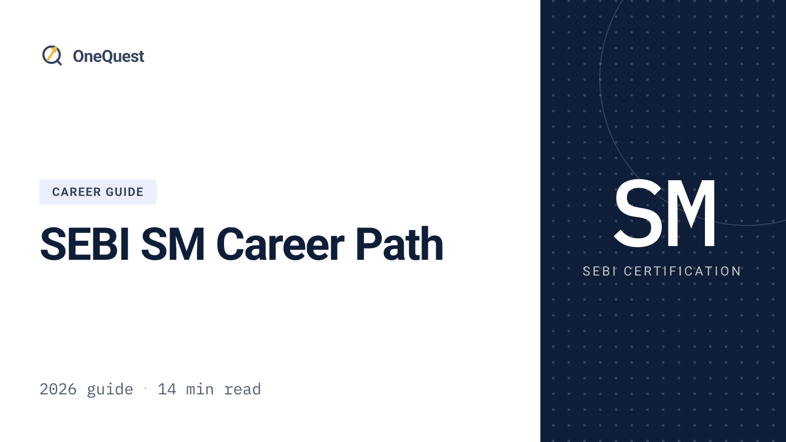 Securities market career options after clearing the SEBI SM certification
