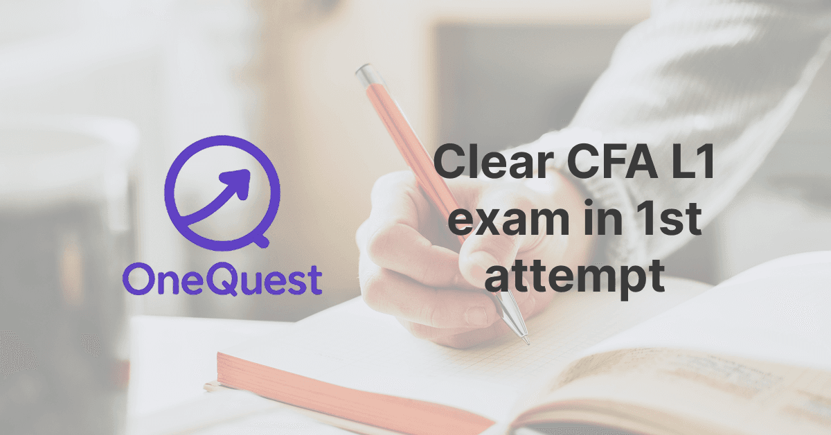 How to clear CFA Level 1 exam - study strategy and preparation guide