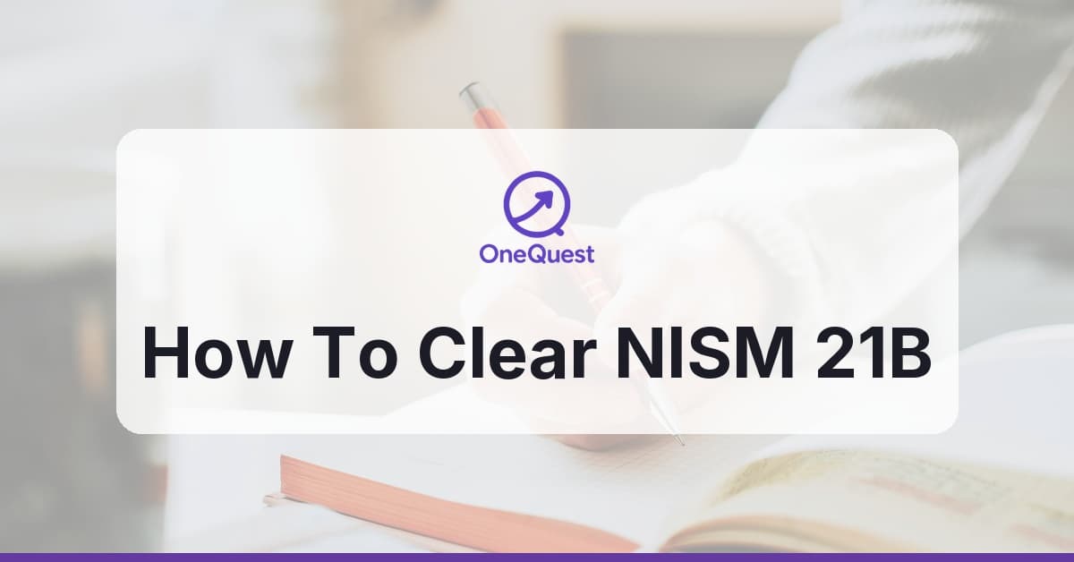 how to clear nism 21b exam - portfolio managers guide