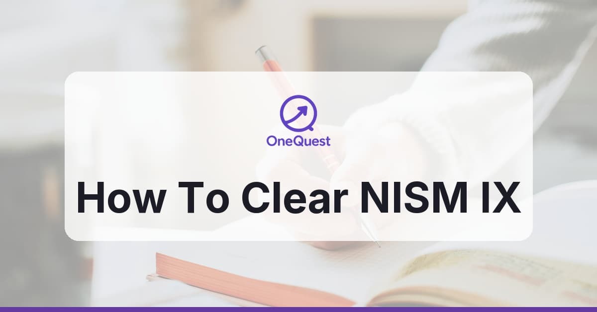 NISM Series IX Merchant Banking - how-to-clear guide