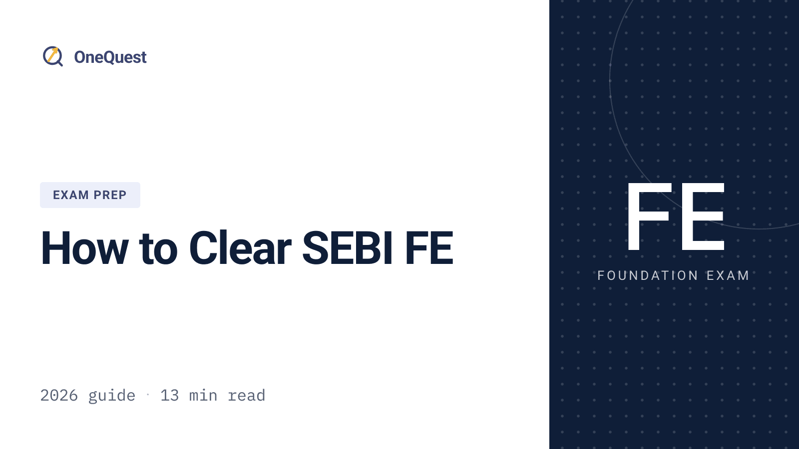 Preparation guide for the SEBI financial education certification exam