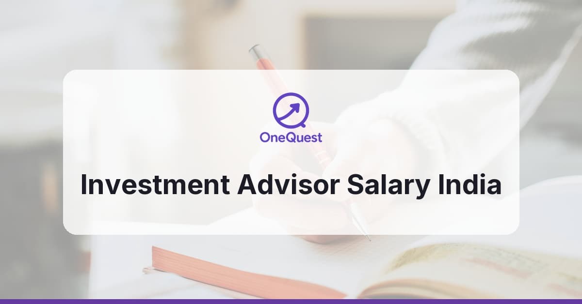 Investment adviser salary in India after NISM XA and NISM XB certification - career earnings guide