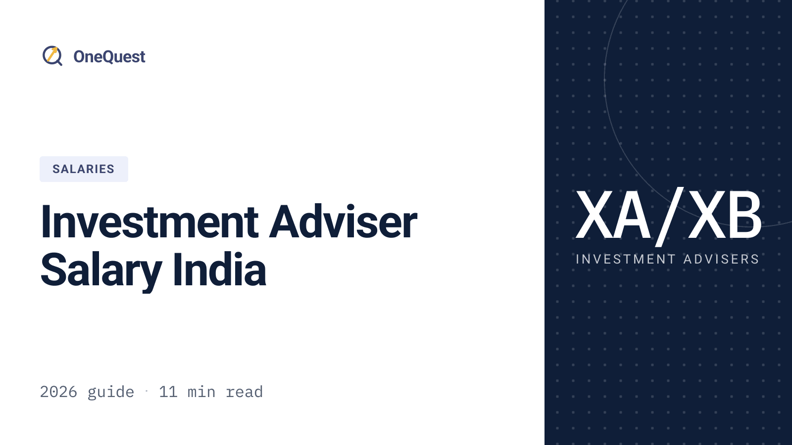 Investment adviser salary ranges in India after NISM XA and XB certification