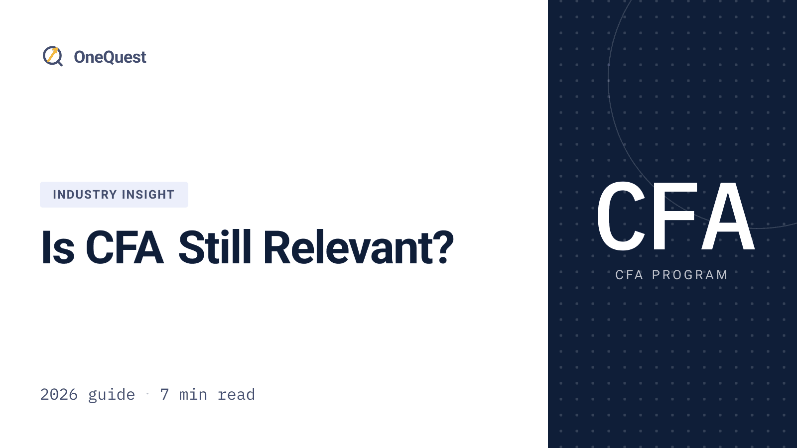 Weighing whether the CFA charter still carries value in 2026